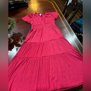 Anthologie Elegant Red Women's Dress